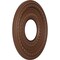 Ekena Millwork Cole PVC Medallion (Canopies up to 4 1/4"), 10"OD x 3 1/2"ID x 3/4"P, Universal Aged Metallic Rust CMP10CODRU - alternate 3